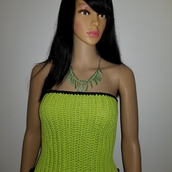 Hand Crafted Tops - Crochet corset top